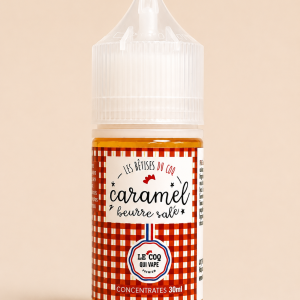 Caramel Beurre Salé Concentré 30mL - Le Coq Qui Vape