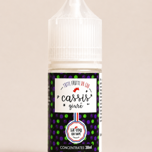 Cassis Givré Concentré 30mL - Le Coq Qui Vape
