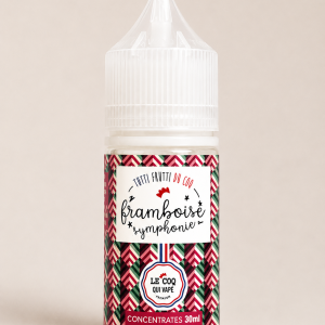 Framboise Symphonie Concentré 30mL - Le Coq Qui Vape